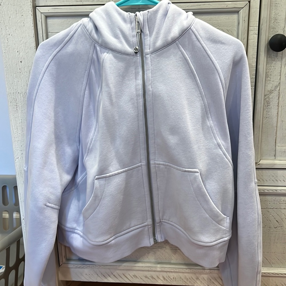 lululemon oversized full zip scuba